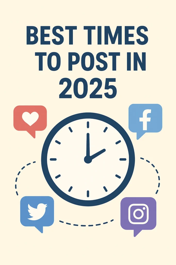 Best Times to Post on Instagram, LinkedIn & Facebook in 2025